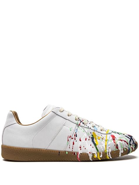 maison margiela replica paint shoes|maison margiela paint sneakers.